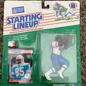 Starting lineup 1989 great condition Houston Oilers